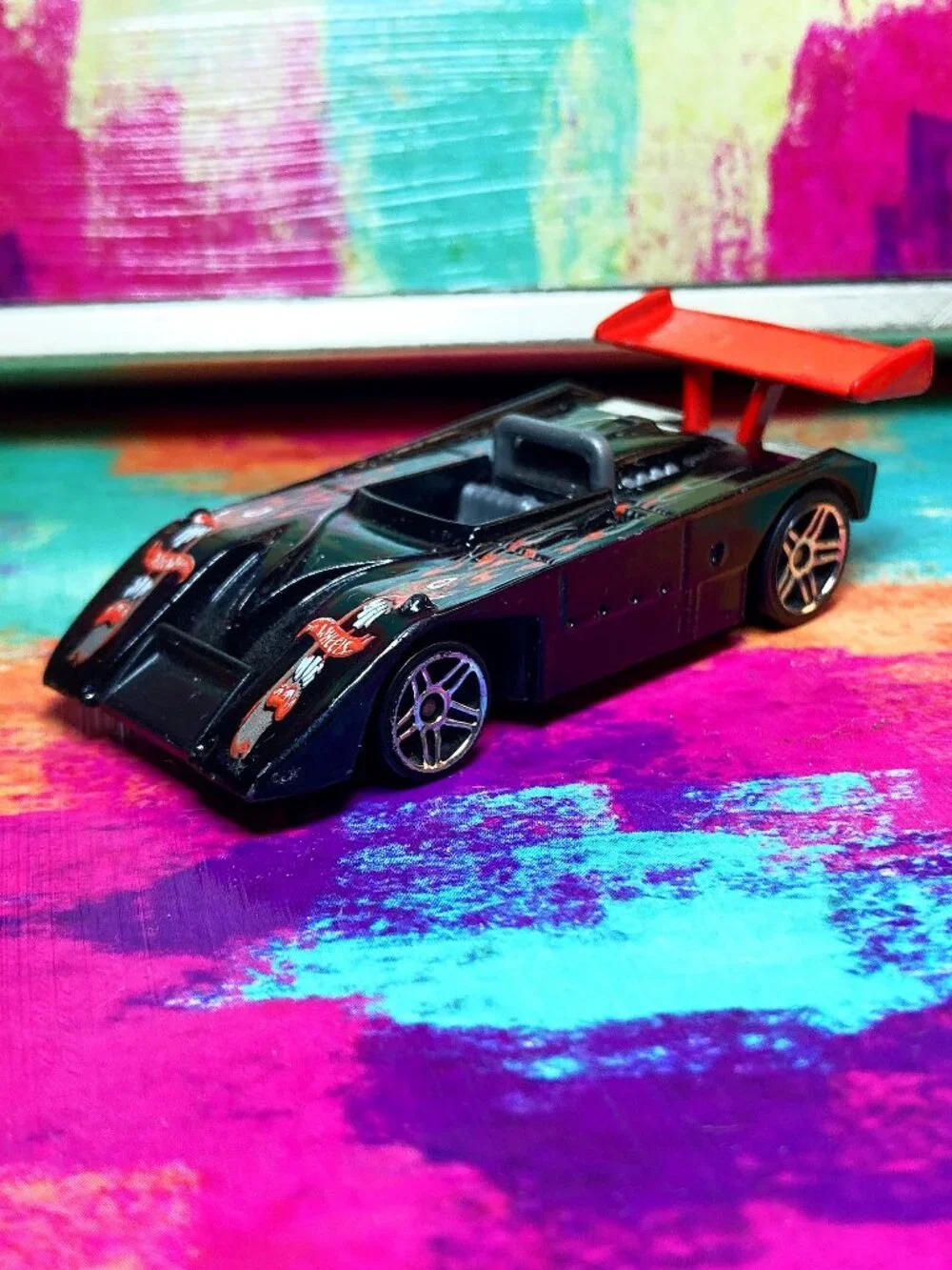 Hot Wheels Shadow MK IIA Race Car # 204 (Black) ** 2000  *